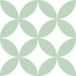Tokio Verde Decorative Porcelain Tiles Wall And Floor Tile 9x9"